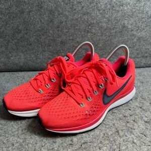 Nike Air Zoom Pegasus 34 Womens Running Shoes Bright Neon Pink Orange Size 7